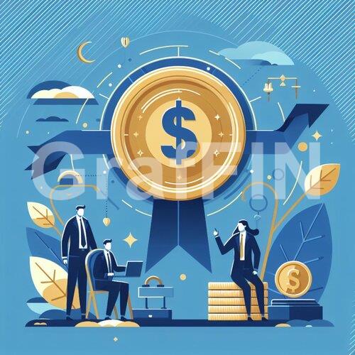 A digital illustrations of a coaching and business processes  | Cyfrowe ilustracje coachingu i procesów biznesowych
